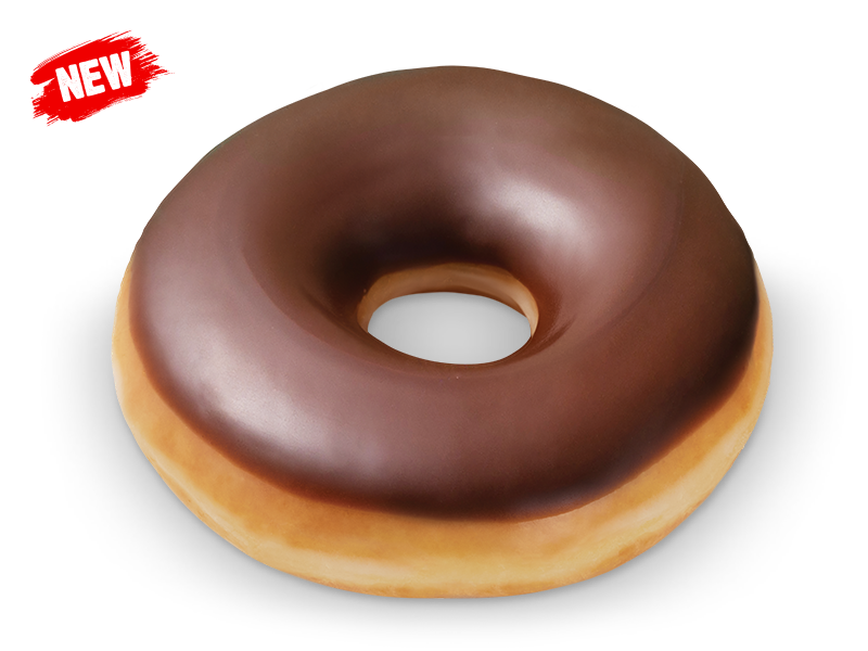 Choc Iced Doughnut