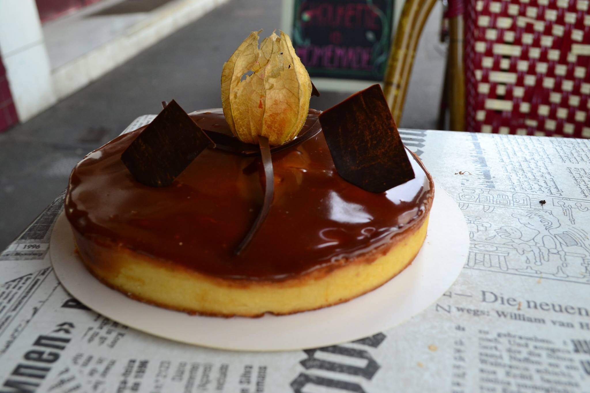Caramel tart